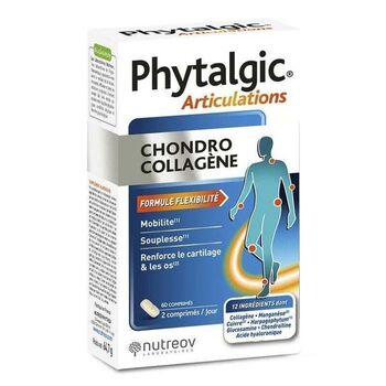 Nutreov Phytalgic Articulations Chondro Collagène 60 comprimés