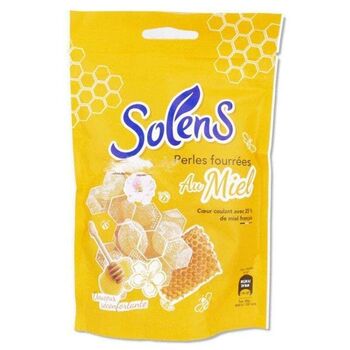 Solens Perle fourrée miel sachet 110g