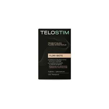 Telostim Complément alimentaire FLORI-BIOTE 15 gélules