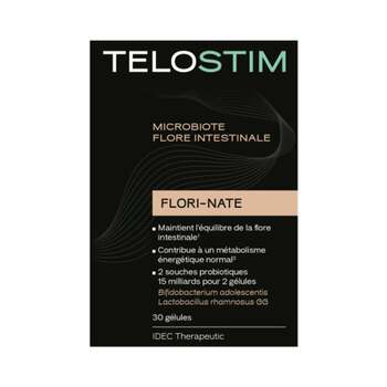 Telostim FLORI-NATE Flore intestinale 30 gélules