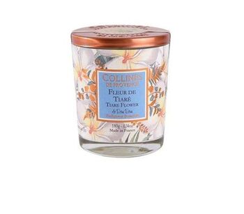 Collines de Provence Bougie parfumée Tiaré 180g