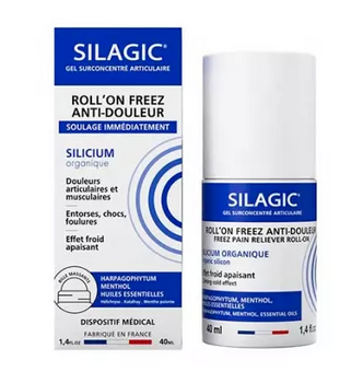 Silagic Roll-On Freez Anti-Douleur 40 ml