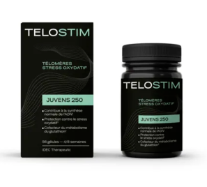 Telostim Juvens 250 Longévité Stress oxydatif 56 gélules