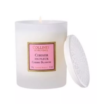 Collines de Provence Bougie cerisier en fleur 180G