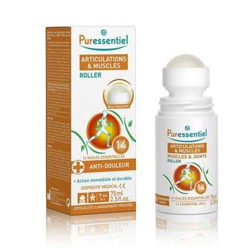 Puressentiel Roll-on articulations et muscles aux 14 huiles essentielles 75ml