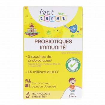 Les 3 Chênes Complément alimentaire probiotique Petit Chêne Probiotiques Immunité