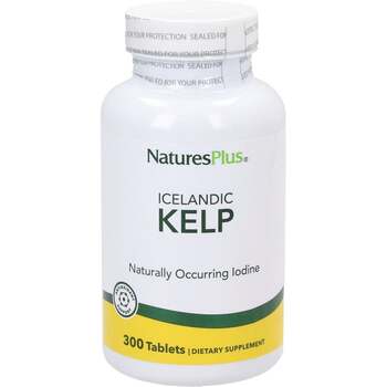 Nature's Plus Complément alimentaire Kelp Iode 300 comprimés