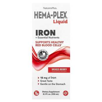 NaturesPlus Hema-Plex Liquide Fer Bisglycinate 250 ml