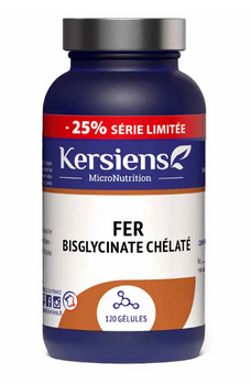 Kersiens Fer Chélaté 120 gélules