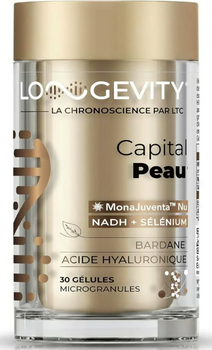 3 Chênes Longevity Capital Peau 30 gélules