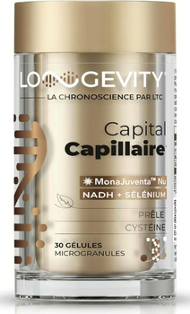 3 Chênes Longevity Capital Capillaire 30 gélules