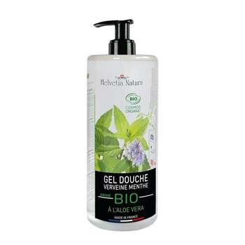 Helvetia Natura Gel Douche Aloe Vera Verveine Menthe 1L