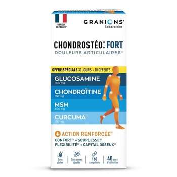 Laboratoire des Granions Complément alimentaire Fort 160 comprimés