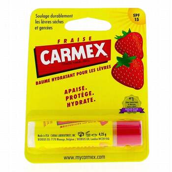 Carmex Stick à lèvres Fraise SPF 15