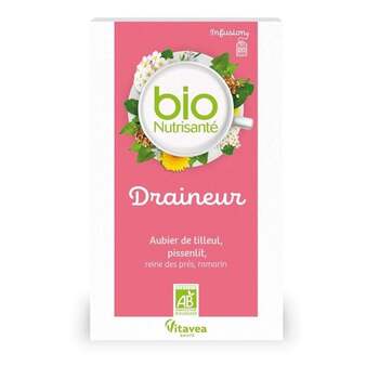 Nutrisanté Vitavea Infusion Draineur Bio 20 sachets