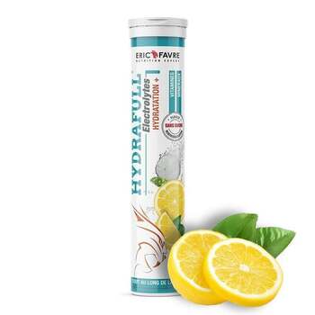 Eric Favre Hydrafull Comprimés Effervescents Lot de 12 Tubes de 20 Comprimés