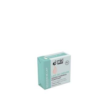 MKL Green Nature Savon Surgras au Lait de Chèvre Douceur de Lait 100g