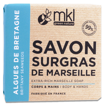 MKL Green Nature Savon de Marseille Surgras aux Algues 100g