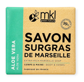 MKL Green Nature Savon de Marseille Surgras Aloe Vera 100g