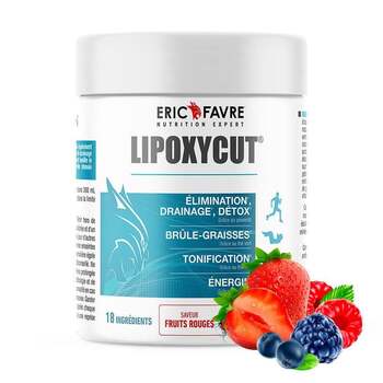 Eric Favre Lipoxycut Fat & Sugar Fruits Rouges 120g