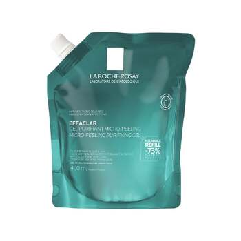 La Roche-Posay Gel nettoyant purifiant Effaclar Micro-Peeling Recharge 400ml