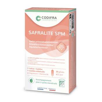 Codifra Safralite SPM Confort Menstruel 30 Gélules