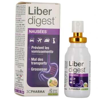 3 Chênes Spray buccal Liber Digest 25 ml