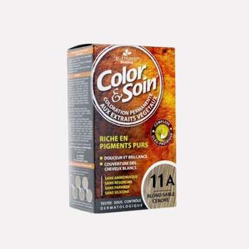 Les 3 Chênes Coloration permanente Color&Soin 11A Blond Sable Cendré 135 g