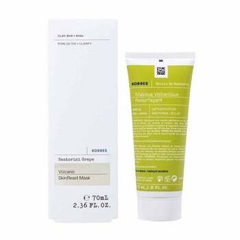 KORRES Masque volcanique resurfaçant Raisin de Santorin 70 ml