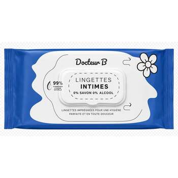Docteur B Lingettes intimes x15