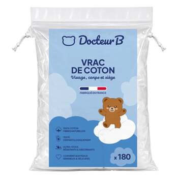 Docteur B Vrac de coton visage, corps et siège x180