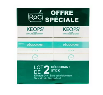 KEOPS Déodorant Stick - 2x40ml