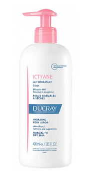 Ducray Ictyane Lait hydratant corps 400ml