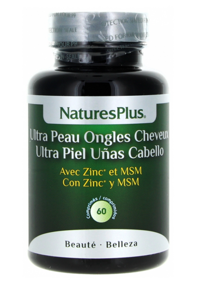 Natures Plus Ultra Peau Ongles Cheveux Plus Comprime 60