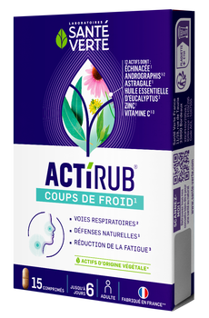 Santé Verte ActiRub 15 comprimés