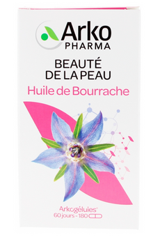 Arkogélules Huile de Bourrache bio 180 capsules