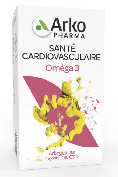 Arkogélules Omega 3  180 capsules