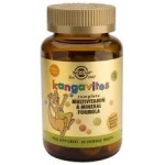 Solgar Kangavites Vitamine C 100 mg arôme naturel orange 90 comprimes