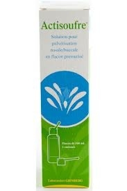 Actisoufre solution pour pulvérisation nasale/buccale 100ml
