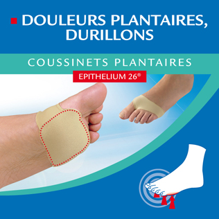 Epitact Coussinets plantaires à l'Epithelium 26 taille S