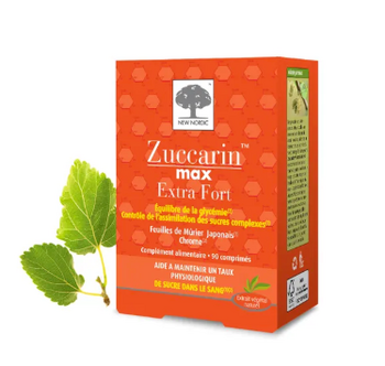 New Nordic Zuccarin Mûrier extra fort - 45 comprimés
