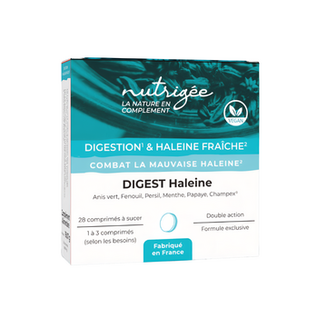 Nutrigée Digest Haleine, 28 comprimés à sucer