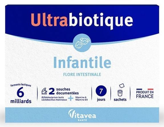Nutrisant Ultrabiotique Infantile 7 Sachets Nutrisant Ultrabiotique Infantile 7 Sachets