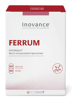 Inovance Ferrum 60 gelules Ysonut