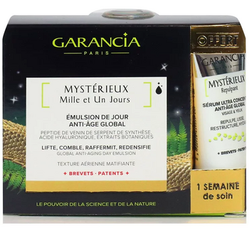 Garancia Mystérieux Mille et un Jours Émulsion de Jour Anti-Âge 30 ml repulpant 5ml offert