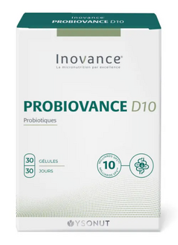 Inovance Probiovance D10 - 30 gélules Ysonut