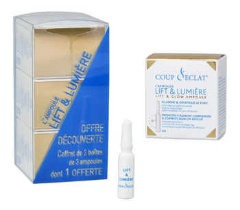 Coup d'éclat Ampoules Lift et lumière 3 boites