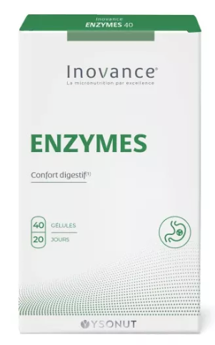 Inovance Enzymes 40 gélules Ysonut