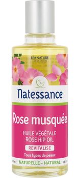 Natessance Huile végétale de Rose musquée anti-âge 100ml