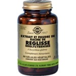 Solgar Réglisse racine 60 gélules végétales